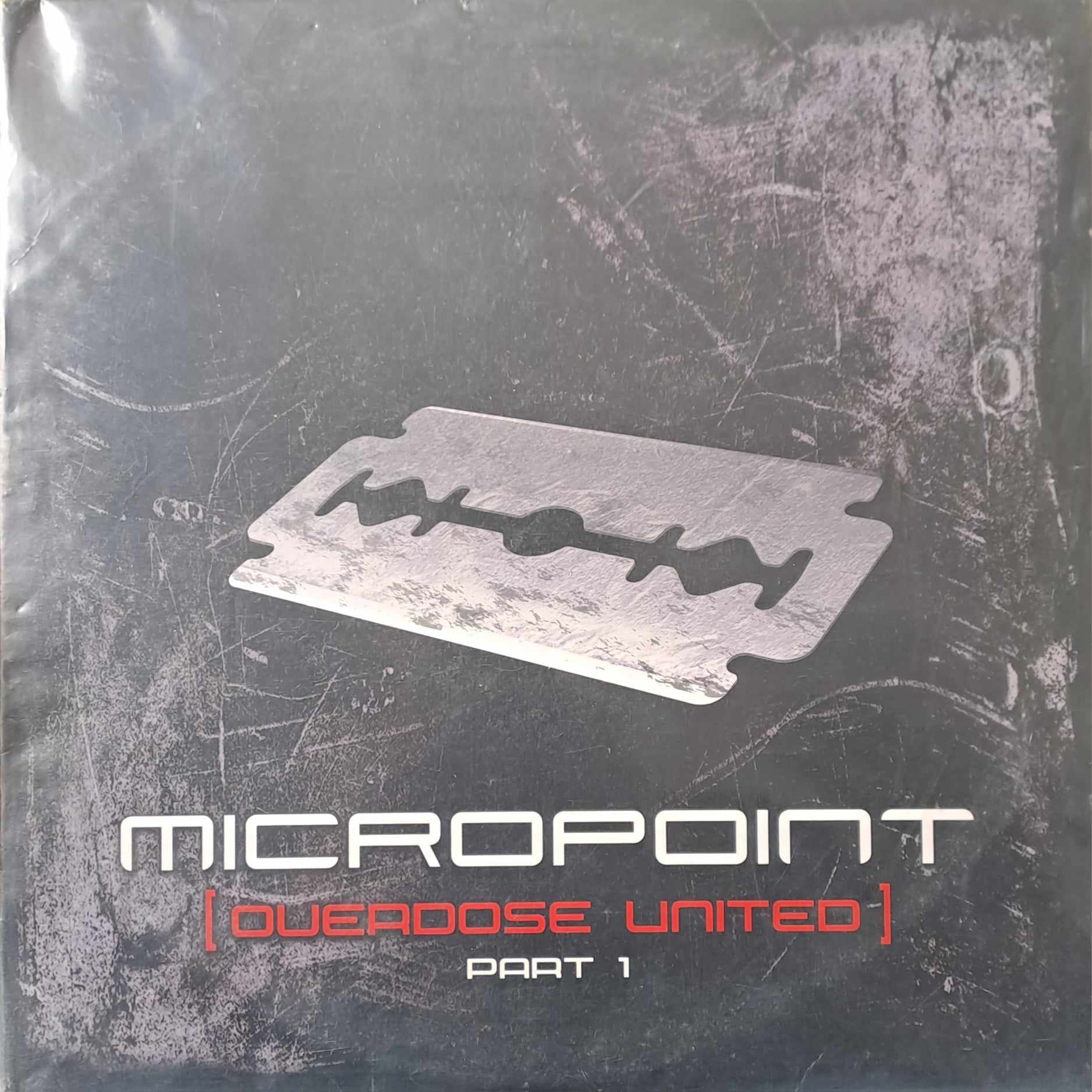 Micropoint Records LP 01 (Overdose United Part 1) (double album) - vinyle frenchcore